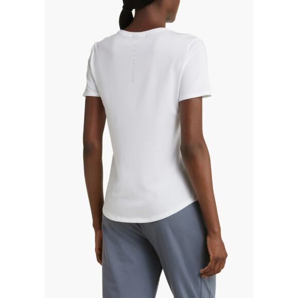 Zella Women's Energy Performance T-Shirt Short Sleeve Stretch Soft Size M White - Picture 3 of 7
